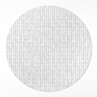 Runder teppich pvc Leichtes, elegantes Mosaik