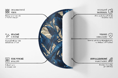 Runder vinyl teppich läufer Konstellationen Horoskop Tierkreiszeichen Universum