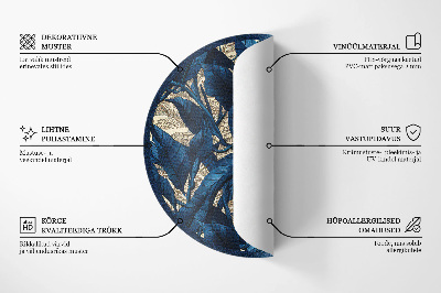 Runder vinyl teppich läufer Konstellationen Horoskop Tierkreiszeichen Universum