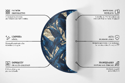Runder vinyl teppich läufer Konstellationen Horoskop Tierkreiszeichen Universum