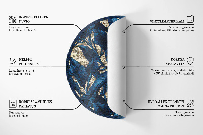 Runder vinyl teppich läufer Konstellationen Horoskop Tierkreiszeichen Universum