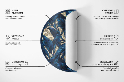 Runder vinyl teppich läufer Konstellationen Horoskop Tierkreiszeichen Universum