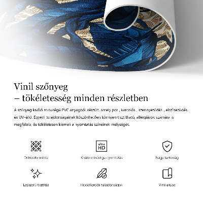Runder vinyl teppich läufer Konstellationen Horoskop Tierkreiszeichen Universum