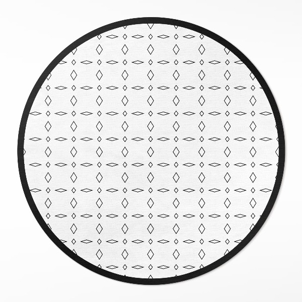 Runder teppich pvc Minimalistische moderne Ornamente