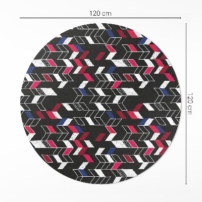 Runder teppich pvc Modernes Design Mode geometrisches Muster