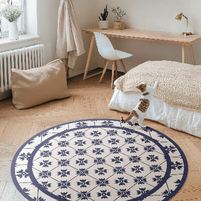 Runder teppich auf pvc Dekorative Mosaik-Dekorfliese