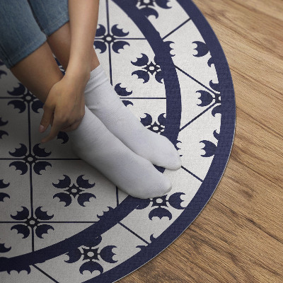 Runder teppich auf pvc Dekorative Mosaik-Dekorfliese