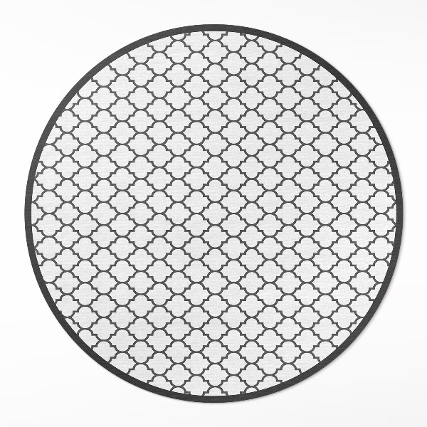 Runder pvc teppich Elegantes Mosaik stilvolle Fliese
