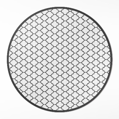 Runder pvc teppich Elegantes Mosaik stilvolle Fliese