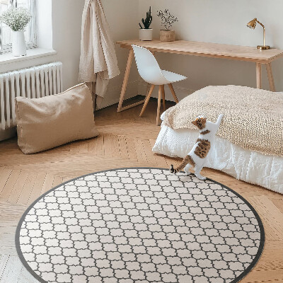 Runder pvc teppich Elegantes Mosaik stilvolle Fliese