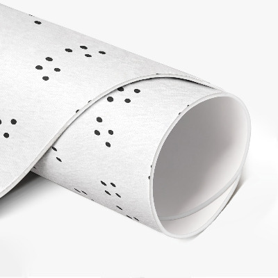 Runder pvc teppich Minimalistisches modernes Modemuster
