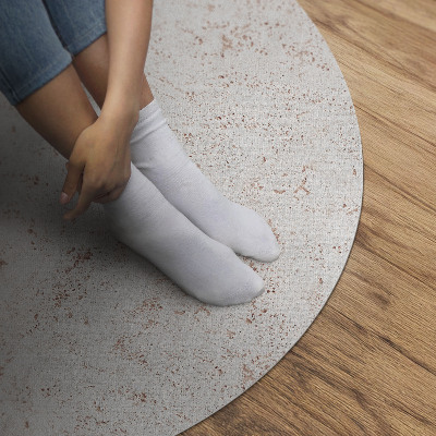 Runder pvc teppich Dekorativer Beton mit Steintextur