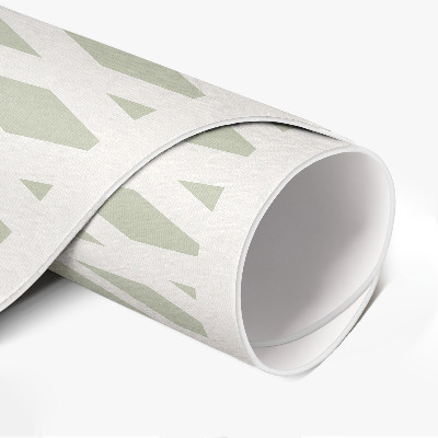 Runder vinyl teppich Minimalistisches geometrisches Muster