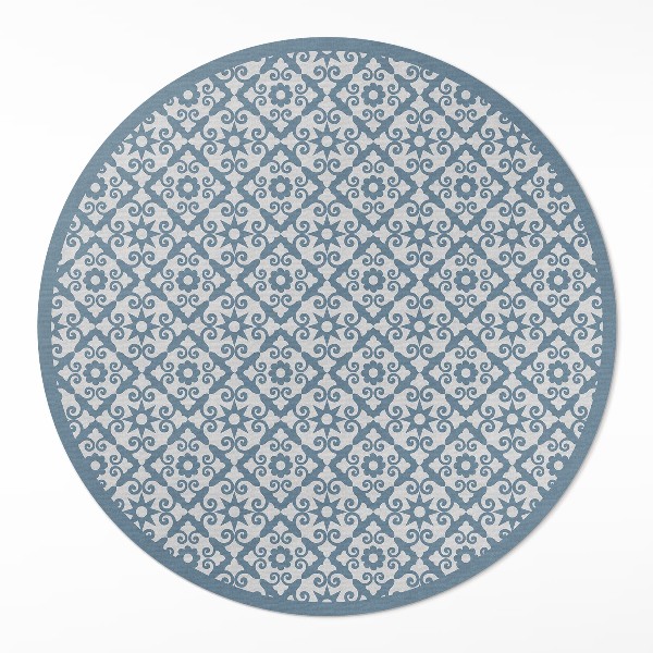Runder teppich pvc Ornamentales Mosaik dekorative Fliesen
