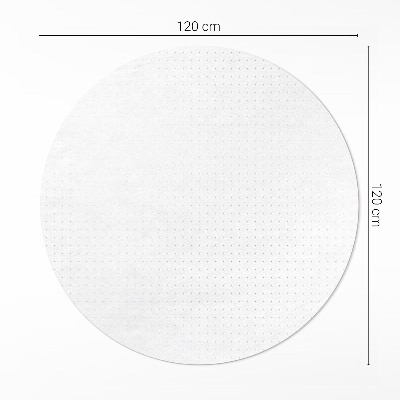 Runder vinyl teppich Minimalistisches modernes Muster