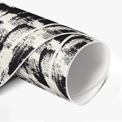 Runder vinyl teppich Monochromatische Abstraktion von Farbflecken