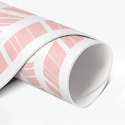 Runder vinyl teppich Indianer-Muster Pastell Boho