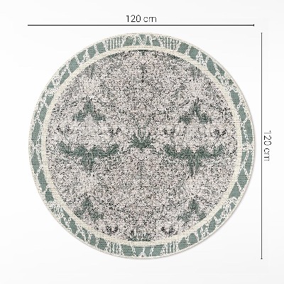 Runder teppich pvc Geißblattblüte von William Morris