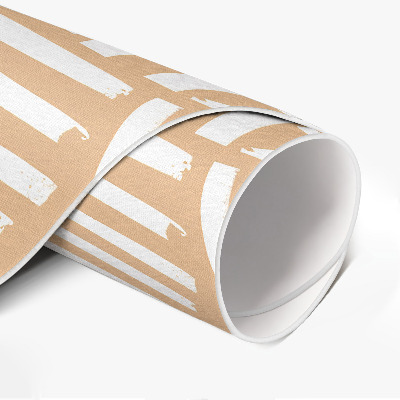 Runder pvc teppich Minimalistisches abstraktes Boho-Muster