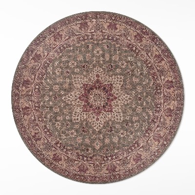 Runder teppich pvc Harmonie der Farben im persischen Stil