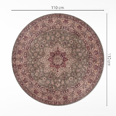 Runder teppich pvc Harmonie der Farben im persischen Stil