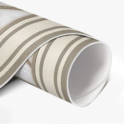 Runder teppich auf pvc Buntes Glas aus Marmor