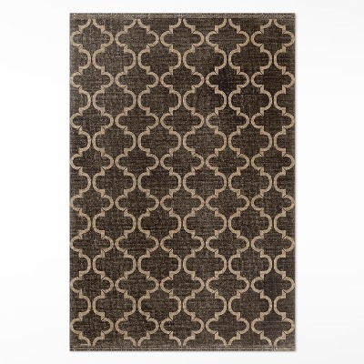 Pvc teppich Orientalisches Arabeskenmuster Stoffimitat