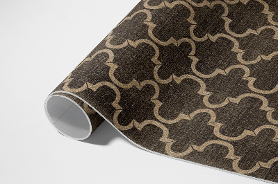 Pvc teppich Orientalisches Arabeskenmuster Stoffimitat