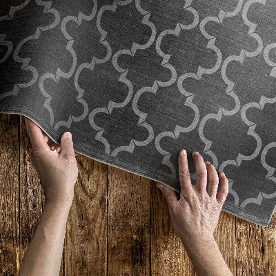 Vinyl teppich läufer Elegantes orientalisches Muster Stoffimitat