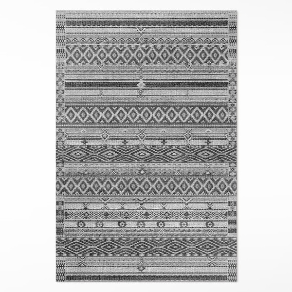 Teppich pvc Geometrische Rauten Textilimitat