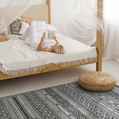 Teppich pvc Geometrische Rauten Textilimitat