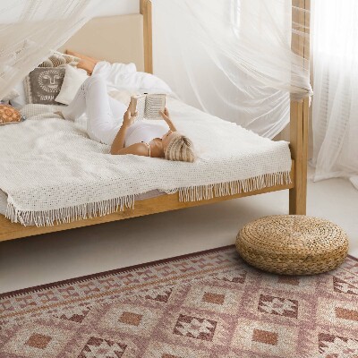Pvc teppich Dekorativer Nachahmungsstoff mit Vintage-Muster