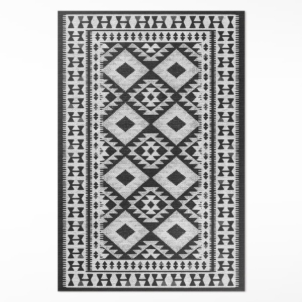 Vinyl teppich Retro Vintage-Muster Textilimitat