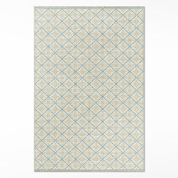 Vinyl teppich läufer Geometrische Linien Nachahmung Textil