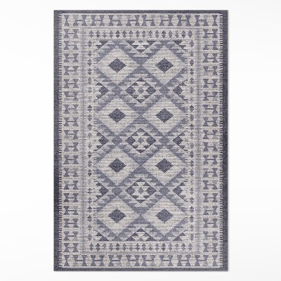 Teppich pvc Retro Vintage Design Nachahmung Stoff