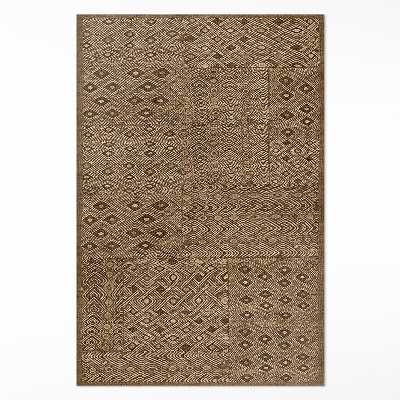 Vinyl teppich Tribal-Muster Textilimitat