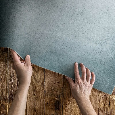 Vinyl teppich läufer Blauer Beton moderne Textur