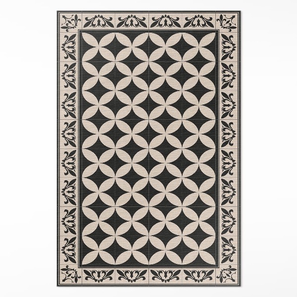 Teppich auf pvc Spanische Fliesen elegantes Mosaik
