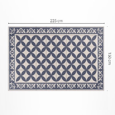 Vinyl teppich Azulejos-Muster elegantes Mosaik