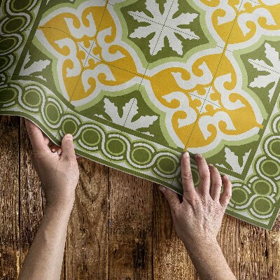 Pvc teppich Klassische Fliesen helles Mosaik