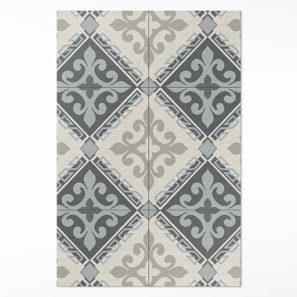 Vinyl teppich Geometrisches Ornament Mosaik Vintage