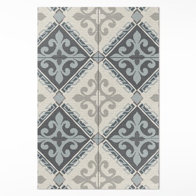 Vinyl teppich Geometrisches Ornament Mosaik Vintage