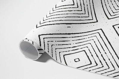 Pvc teppich Regelmäßige Quadrate Boho-Muster