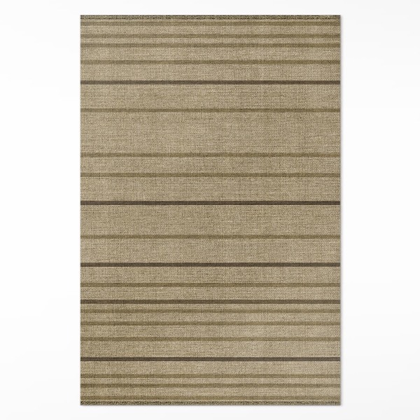 Pvc teppich Streifen auf Stoff im Boho-Vintage-Stil
