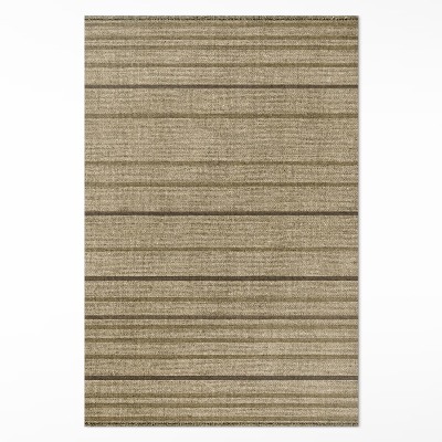 Pvc teppich Streifen auf Stoff im Boho-Vintage-Stil