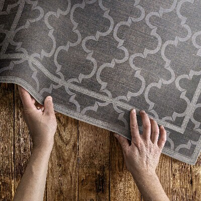 Vinyl teppich Stoffimitation im marokkanischen Stil