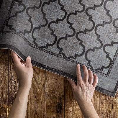 Pvc teppich Dekorativer Stoff im marokkanischen Stil (Imitation)