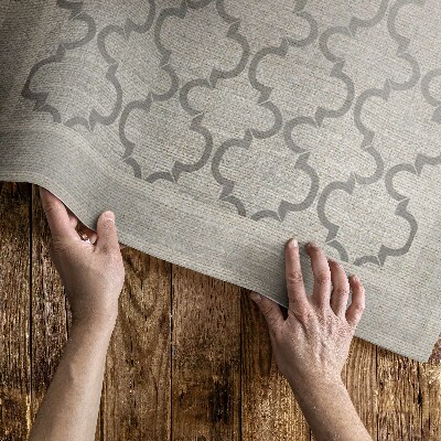 Teppich pvc Marokkanisches Design Nachahmung Arabeske Stoff