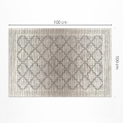 Teppich pvc Marokkanisches Design Nachahmung Arabeske Stoff
