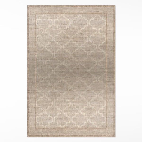 Teppich auf pvc Marokkanisches Kleeblatt-Imitat